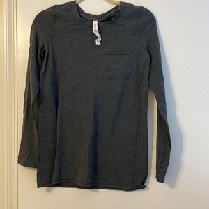 Grey lululemon long sleeve top
